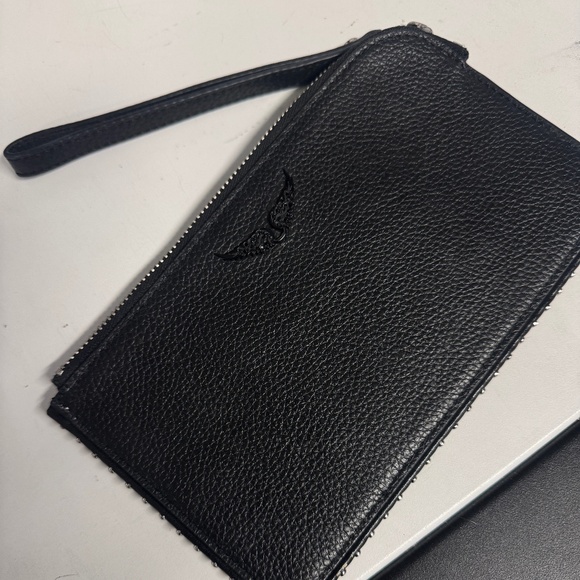 Zadig and Voltaire Leather Card Wallet - Picture 1 of 2